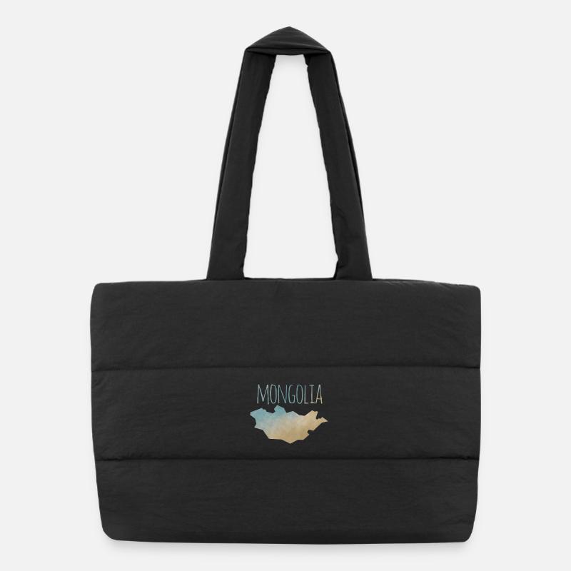 Mongolia Puffer Shopping Bag