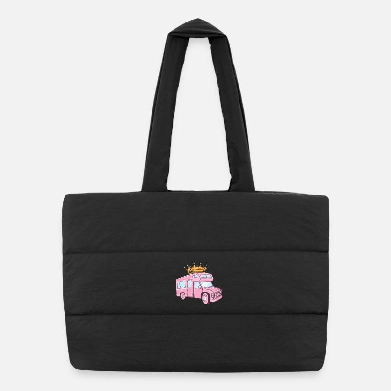 Rose Camper / Femme Camper / Camper / Rose Sac shopping matelassé