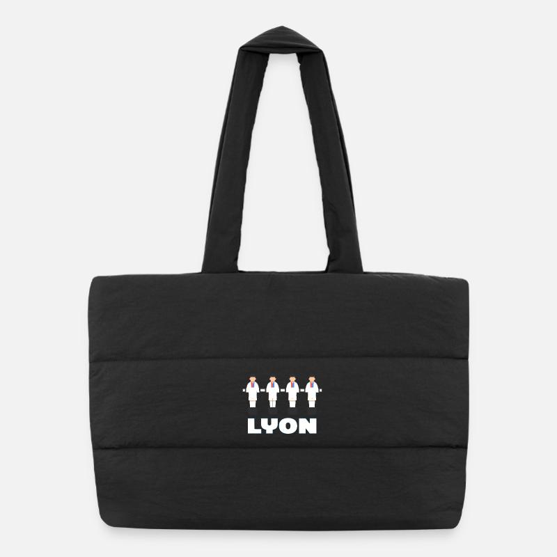 Lyon Sac shopping matelassé