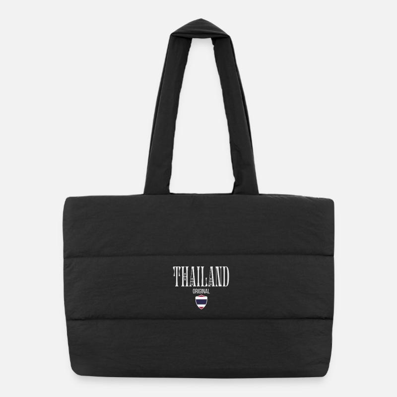 Originaire de Thaïlande, né en Thaïlande Sac shopping matelassé