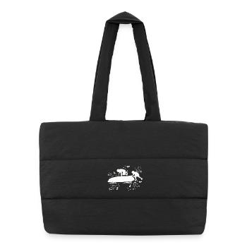 Bob Freineur d’équipe Bob - Sac shopping matelassé - noir - Devant