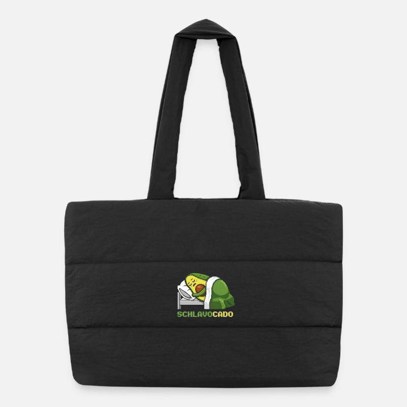 Schlavocado Avocat Schlafshirt Dormir Confortable Gesche Sac shopping matelassé