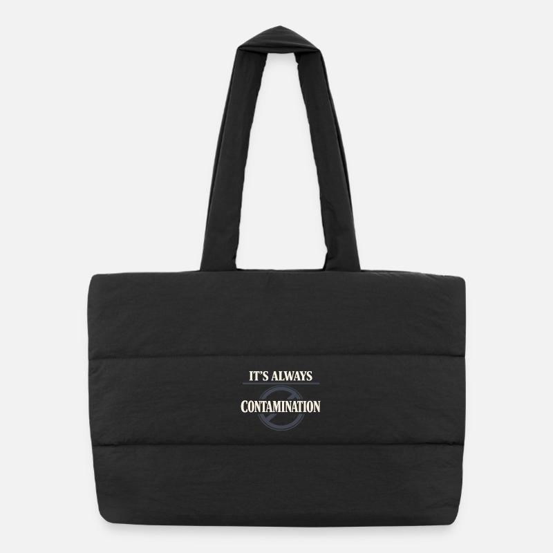 microbiologie Sac shopping matelassé