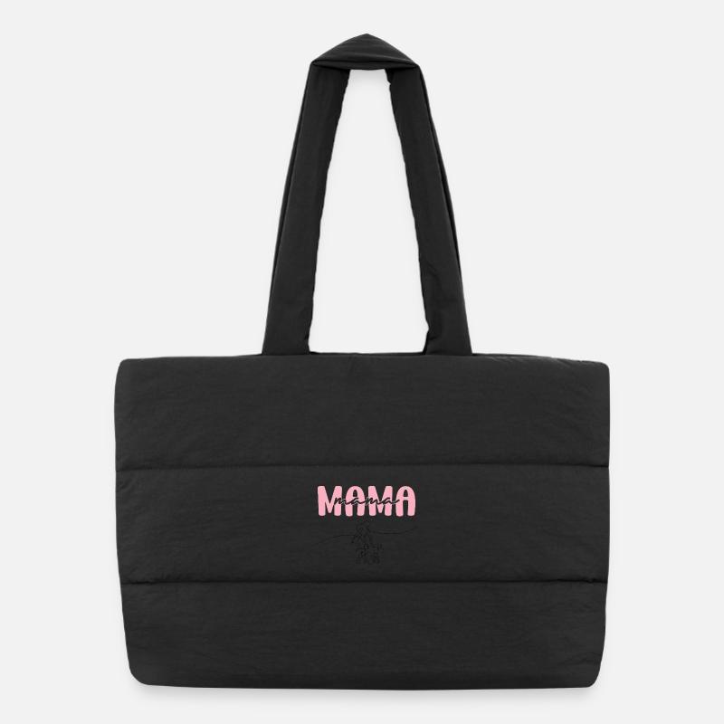 Sac shopping matelassé