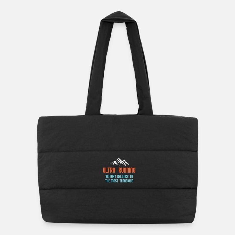 Ultra RunningVictory appartient aux plus tenaces Sac shopping matelassé