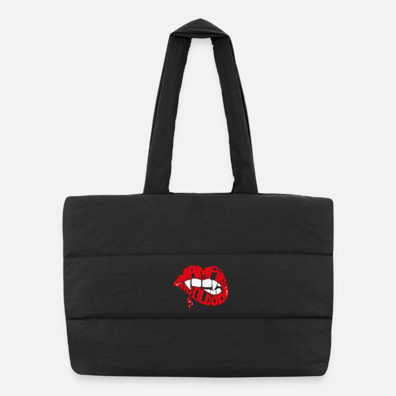 Vampire Lip Puffer Shopping Bag