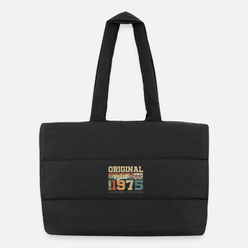 Vintage 1975 Édition Originale Limitée Sac shopping matelassé