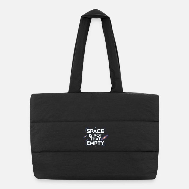 Astronomer Galaxy Outerspace Universe Astronomy Puffer Shopping Bag