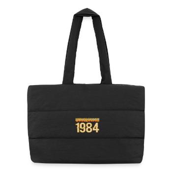 Original 1984 Retro Edition - Puffer Shopping Bag - black - Front