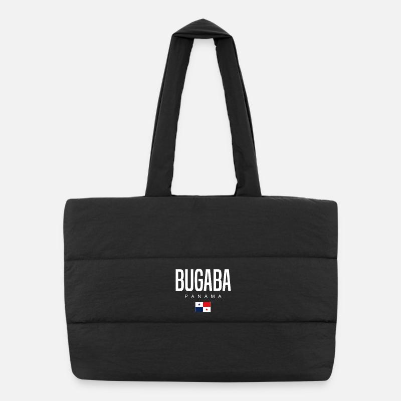 Bugaba Panama Panamanian Puffer Shopping Bag