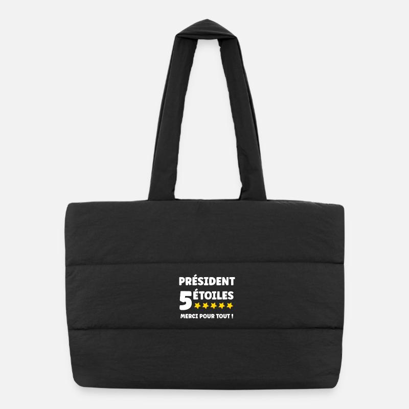 Président Sac shopping matelassé