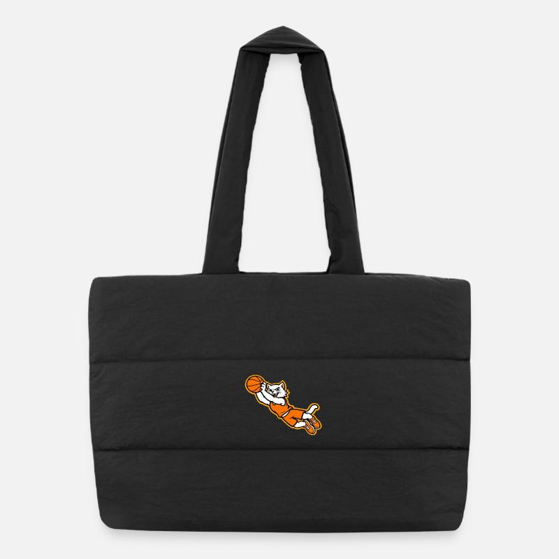 Mascotte du dunk volant de basketball des Wildcats Sac shopping matelassé