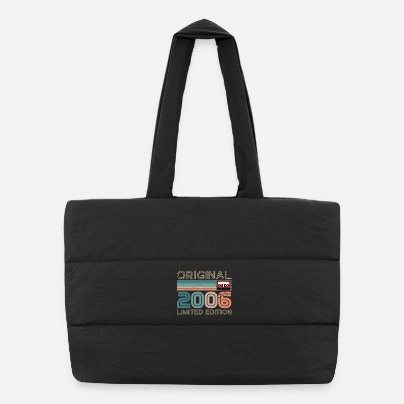 20 Years 20th Anniversary 2006 Original Vintage Puffer Shopping Bag