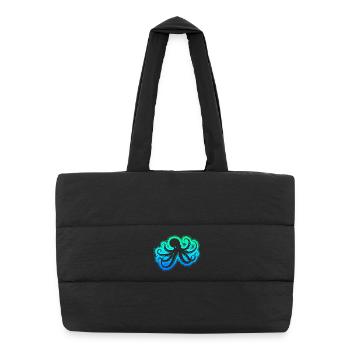 Octopus Kids Men's Boys Octopus - Puffer Shopping Bag - black - Front