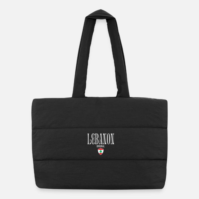 Originaire du Liban, né au Liban Sac shopping matelassé
