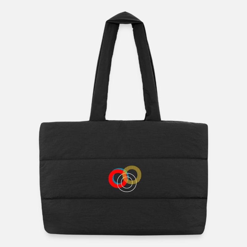 Sac shopping matelassé