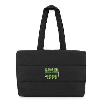 1999 - Puffer Shopping Bag - black - Front