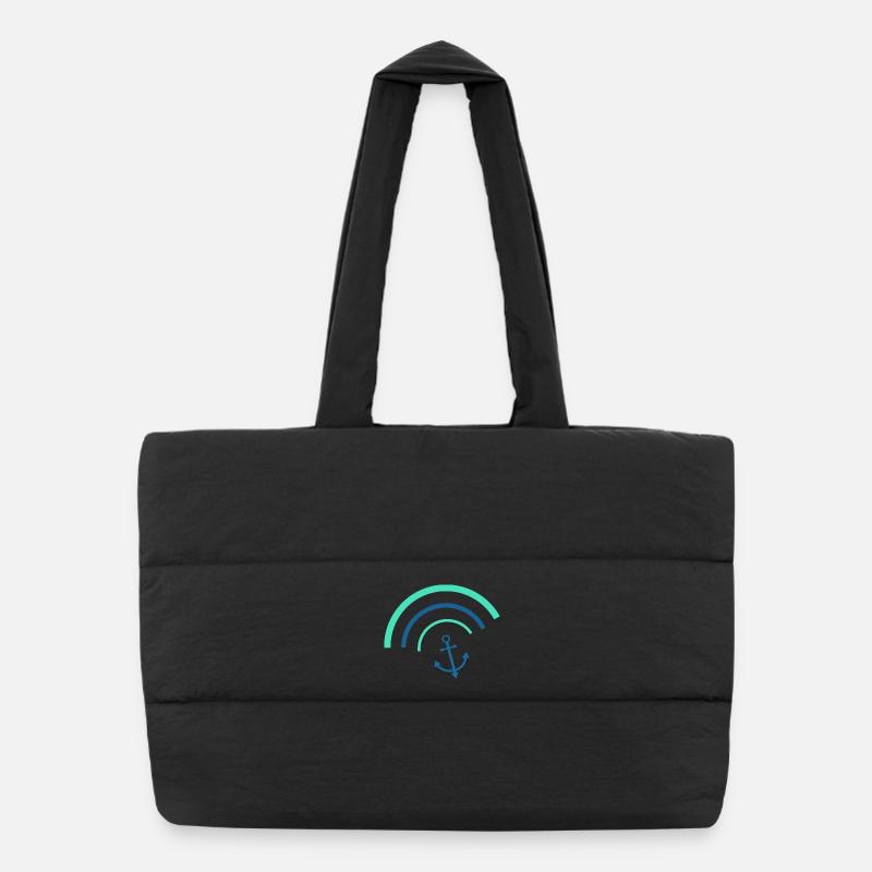 Ancre Allemagne du Nord Sailor Sailor Captain Sac shopping matelassé