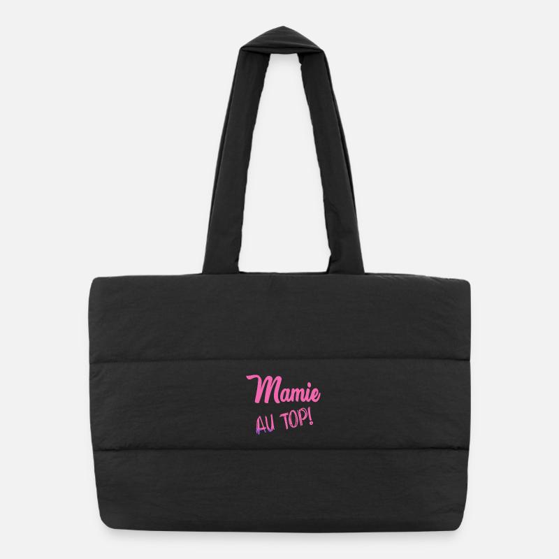 GRANNY Puffer Shopping Bag