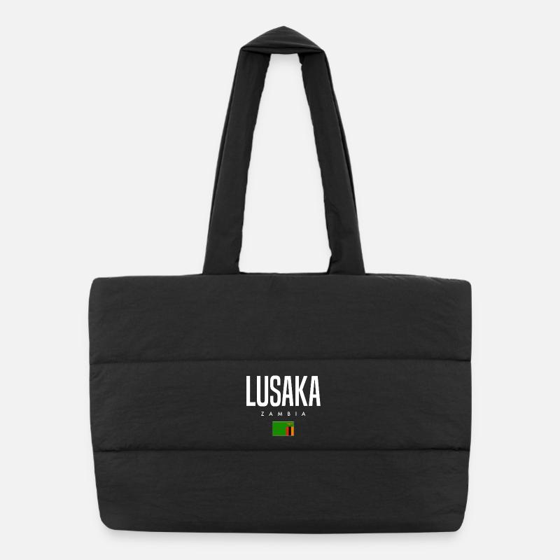 Lusaka, Zambie Sac shopping matelassé
