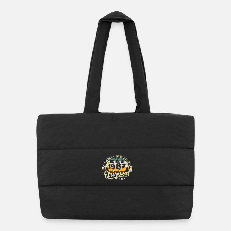 Cadeau Anniversaire Octobre 1987 Sac shopping matelassé