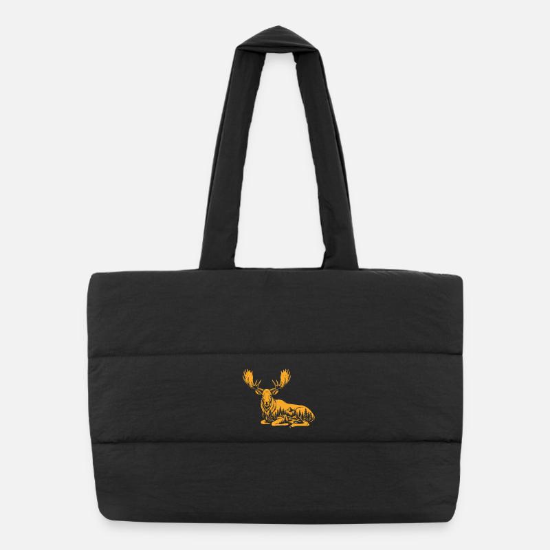 Elk Puffer Shopping Bag