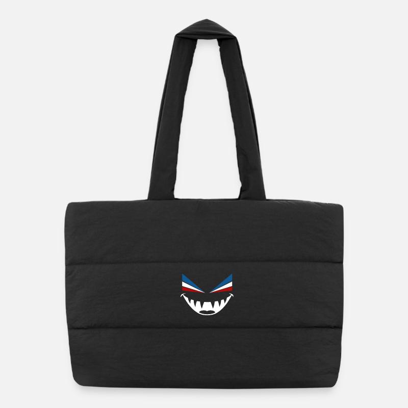 Evil eye Rostock Puffer Shopping Bag