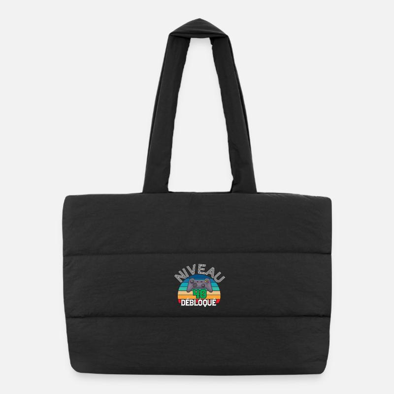 Sac shopping matelassé