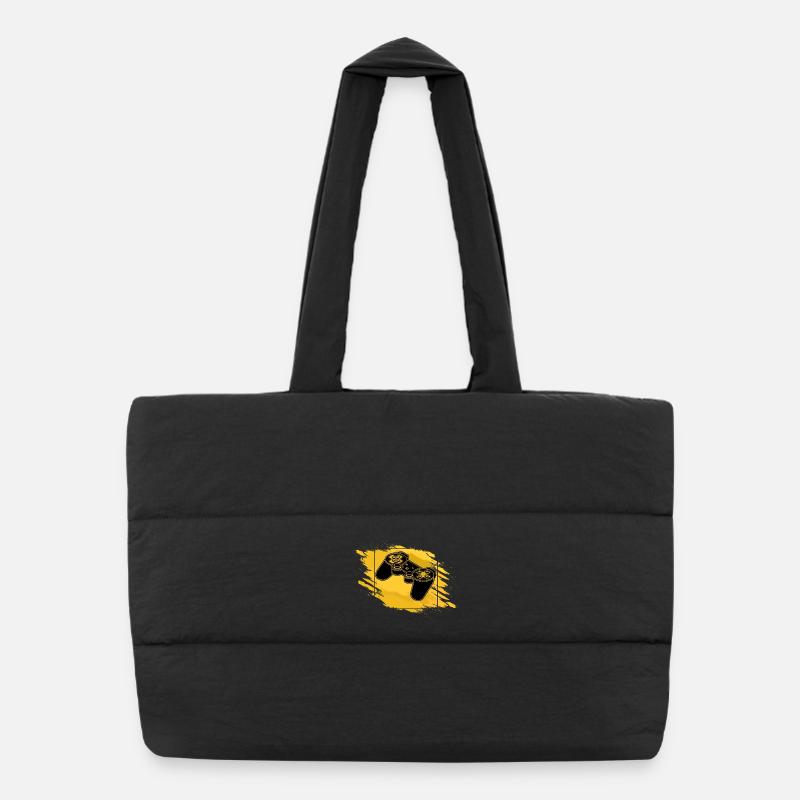 Manette de jeu Retro Sac shopping matelassé