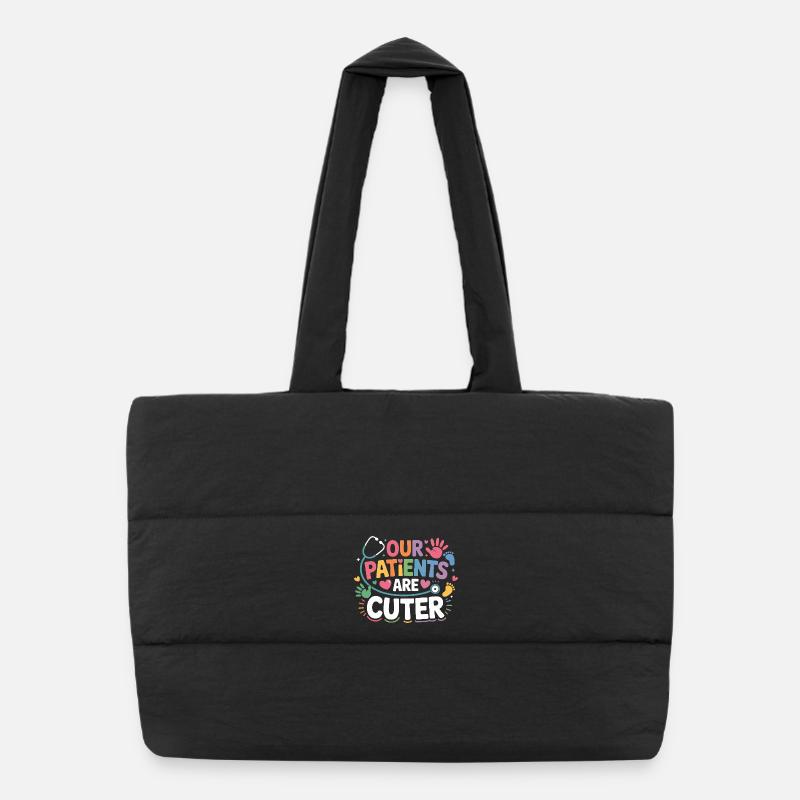 Nos patients sont CutER Sac shopping matelassé