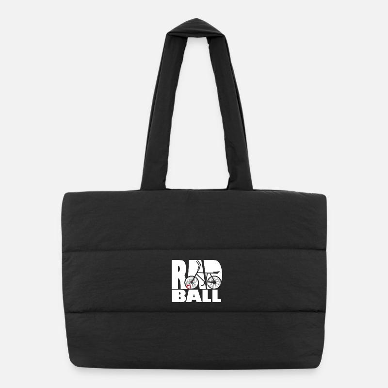 Cycling ball, cycleball, cyclisme en salle Sac shopping matelassé