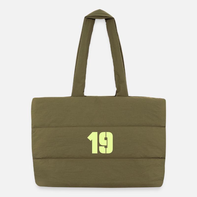 19 Puffer-Einkaufstasche