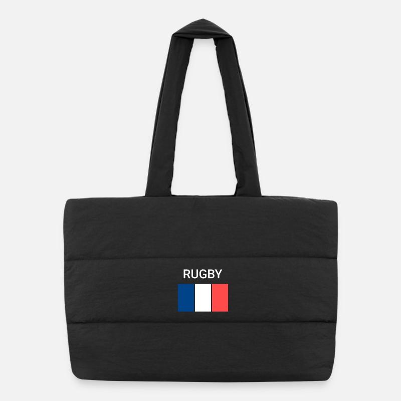 Rugby France Sac shopping matelassé