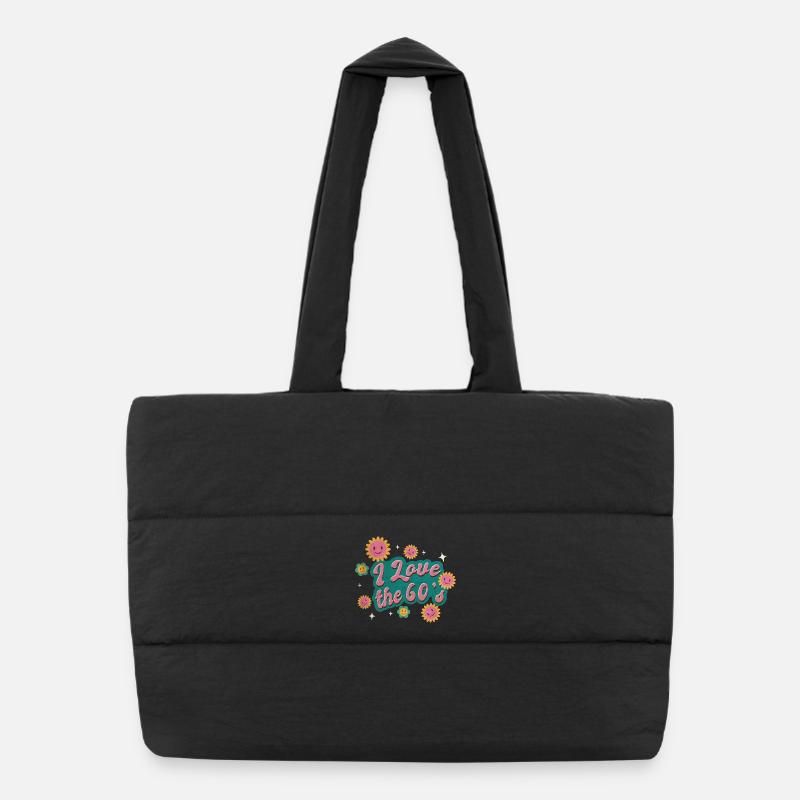 I love the 60s Puffer Shopping Bag