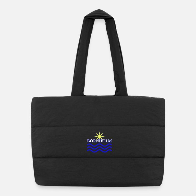 BORNHOLM-Sun Water Puffer Shopping Bag