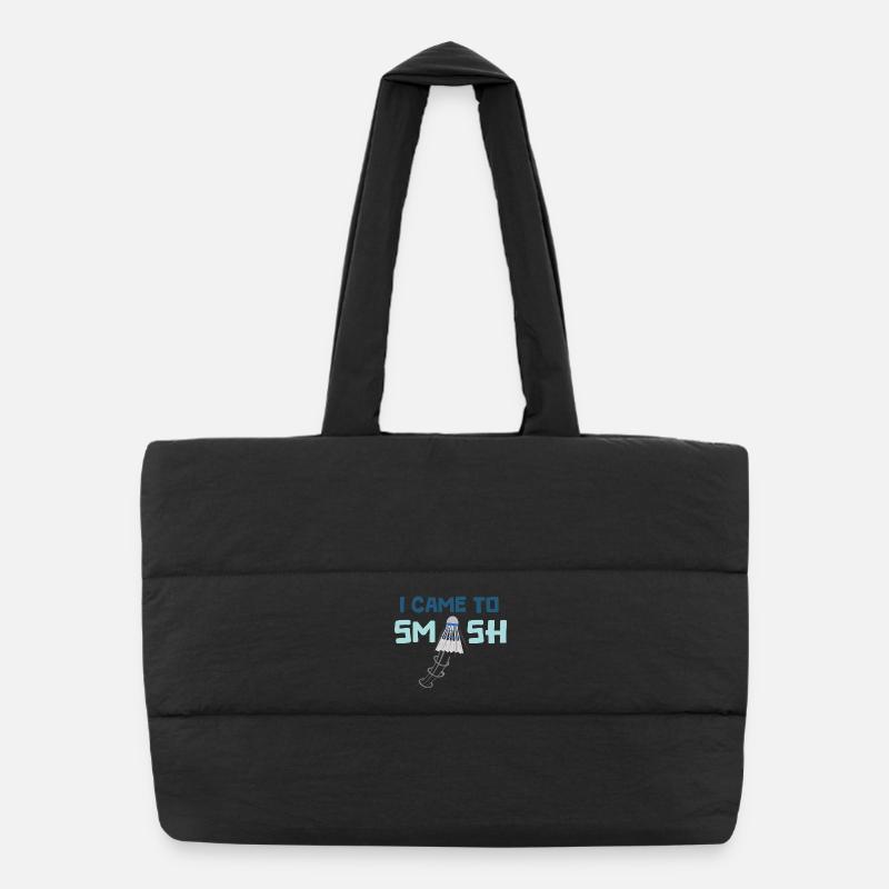 I came to smash Puffer Shopping Bag