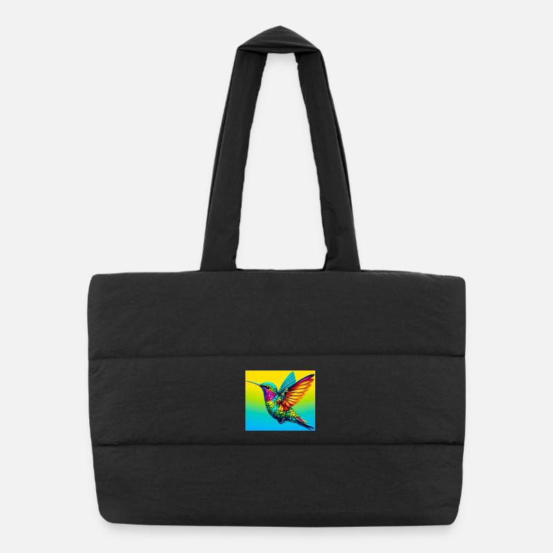 Kolibri Puffer-Einkaufstasche