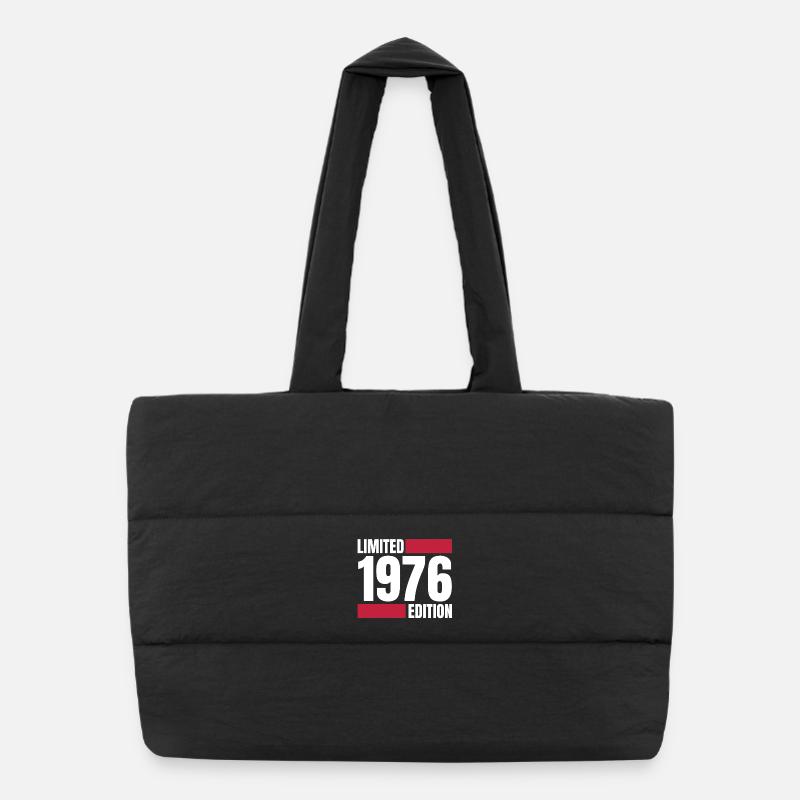Limited Edition 1976 – Original seit ’76 white Puffer-Einkaufstasche