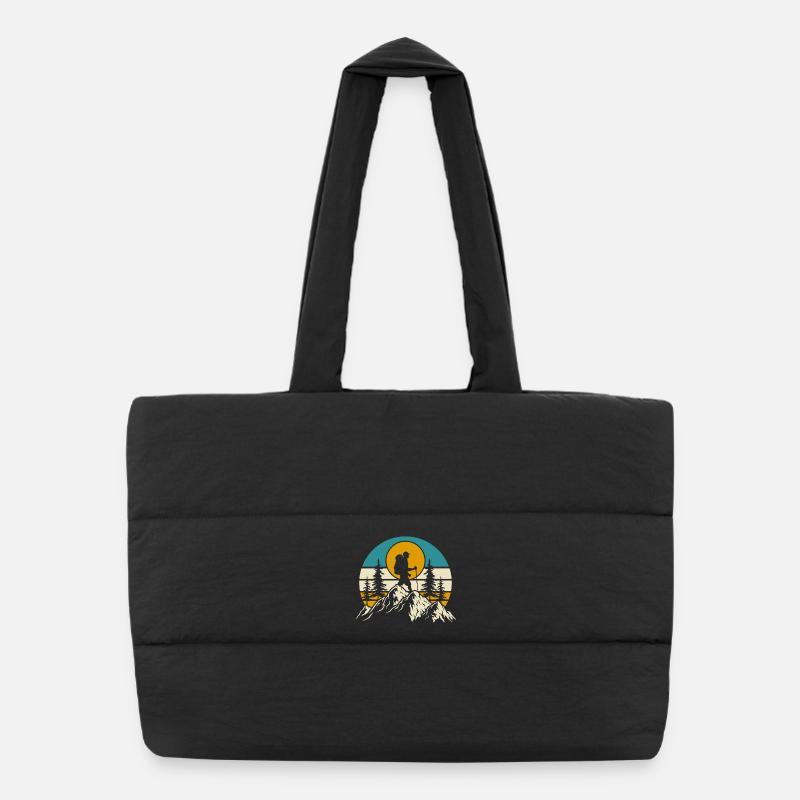 Randonnée Randonneur Alpiniste Cadeau Sac shopping matelassé