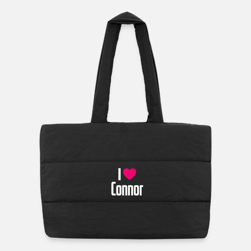 J’aime Connor Cœur Rose J’aime Connor Sac shopping matelassé