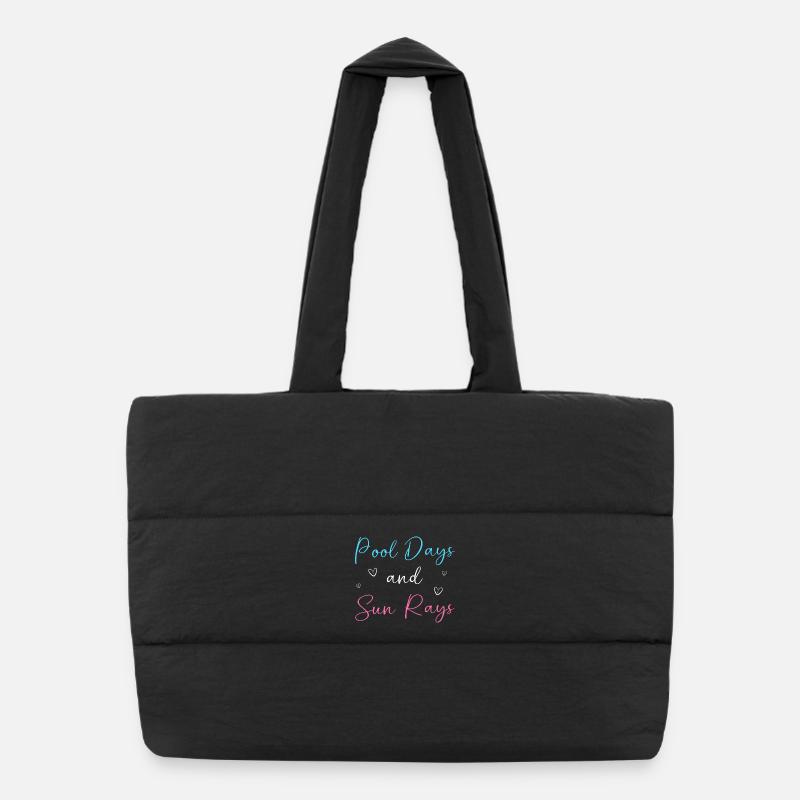 Sac shopping matelassé
