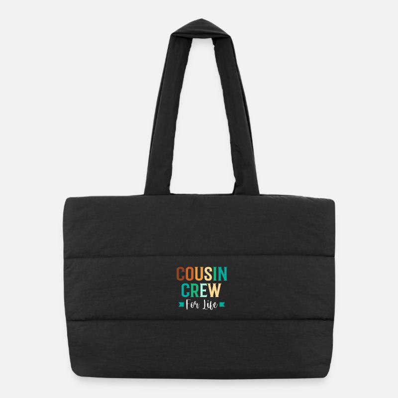 Équipage de cousins Sac shopping matelassé