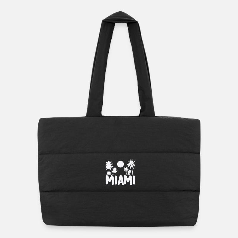 miami- Puffer-Einkaufstasche