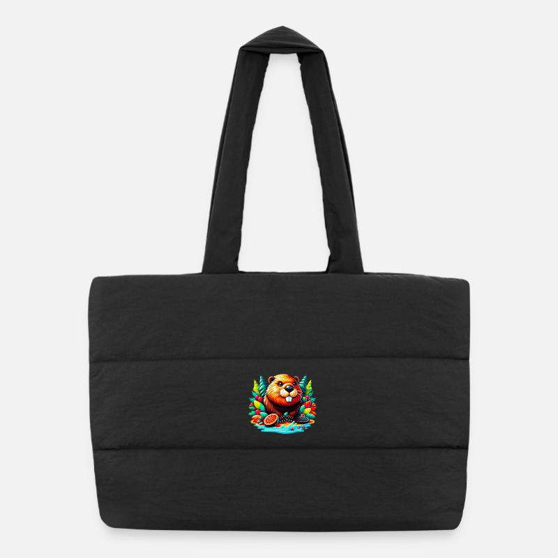 Sac shopping matelassé