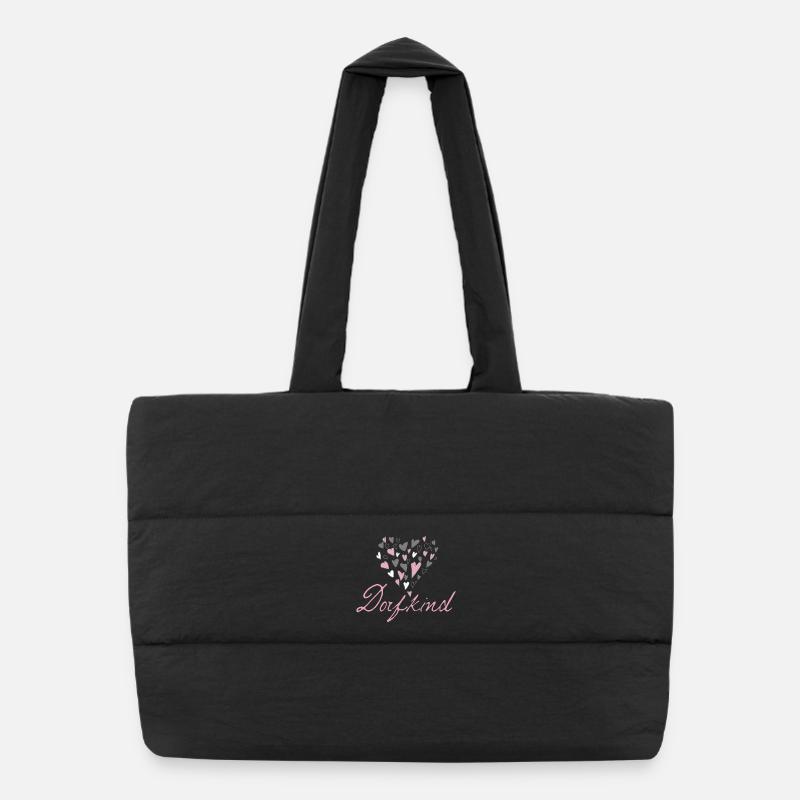 Village Kid Puffer Shopping Bag