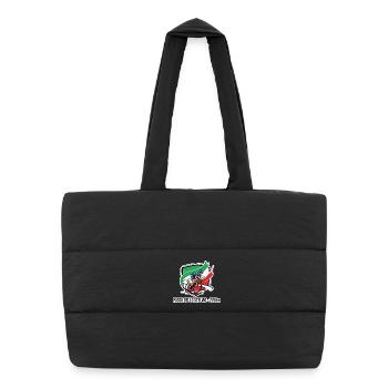 Insigne du Cavalier Passo Dello Stelvio 2758 m - Sac shopping matelassé - noir - Devant
