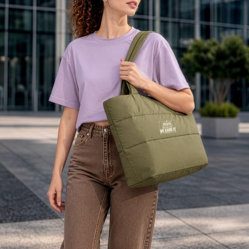 Surface de forage de forage offshore Surface de forage Sac shopping matelassé