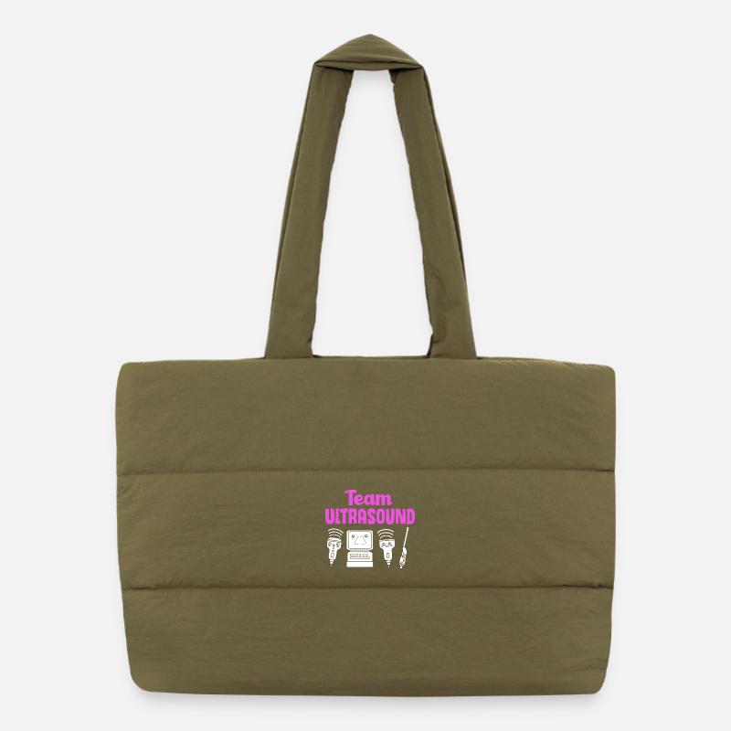 Ultrasonic Technician Ultrasonic Technician Puffer Shopping Bag