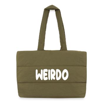 Verrückte - Puffer-Einkaufstasche - safari Green - Vorne