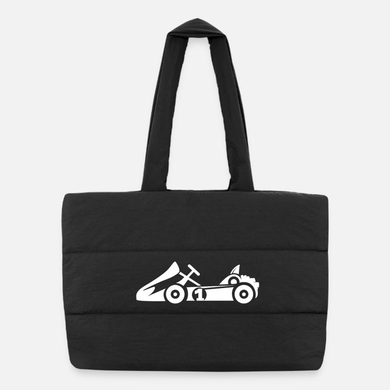 Gokart Racing - Symbol racer Sac shopping matelassé